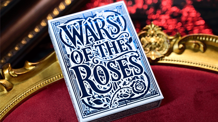 Wars of the Roses (Blue Tuck-2nd Edition Edge-dyed) Playing Cards